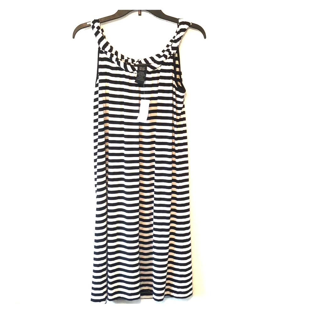 Black and white cute dress